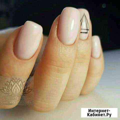 Наращивание ногтей, укрепление гель лак, маникюр Красноярск