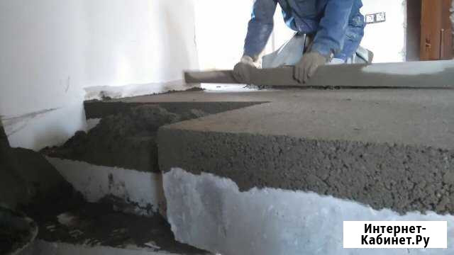 Механическая Стяжка пола Штукатурка Оплата по факт Краснодар - изображение 1