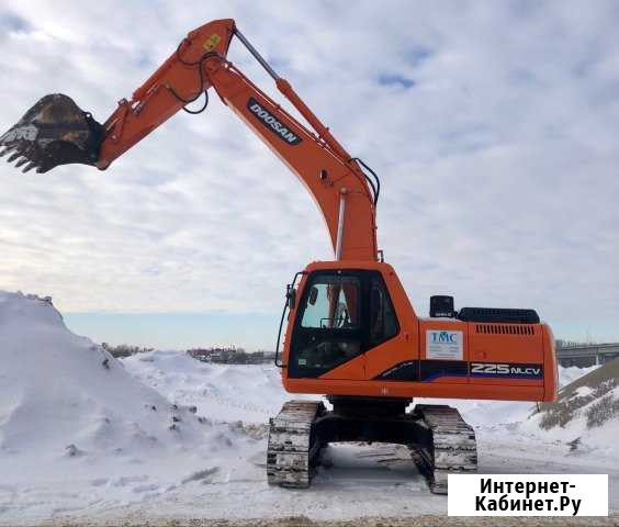 Аренда экскаватора гусеничного Doosan 225 Уфа - изображение 1