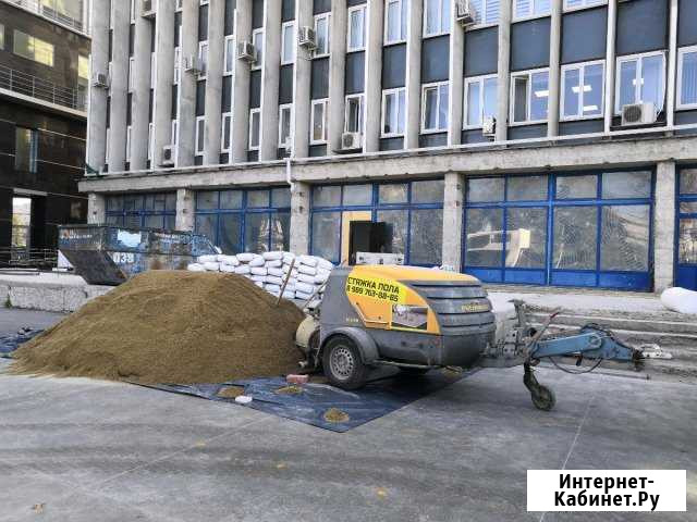 Полусухая стяжка механизированная Крымск - изображение 1