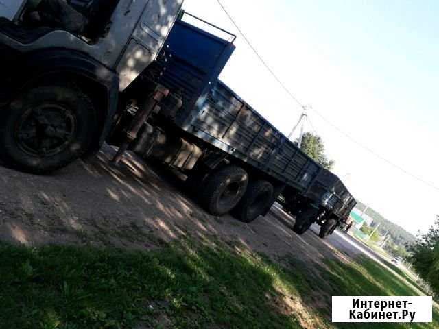 Камаз с кму манипулятор с прицепом и камаз самосва Октябрьский - изображение 1