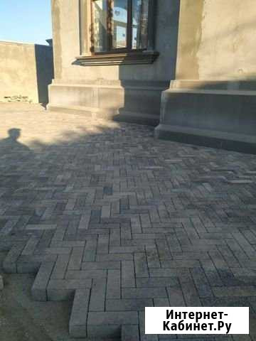 Укладка тротуарной плитки и др. работы Краснодар - изображение 1