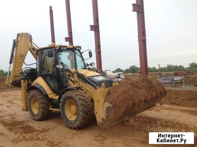 Аренда услуги экскаватора-погрузчика CAT-432E Тверь - изображение 1