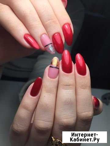 Маникюр, педикюр, shellac, Наращивание ногтей Красногорск - изображение 1