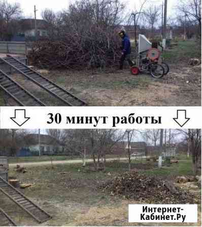 Измельчитель веток 18 л.с. (Аренда) Абинск