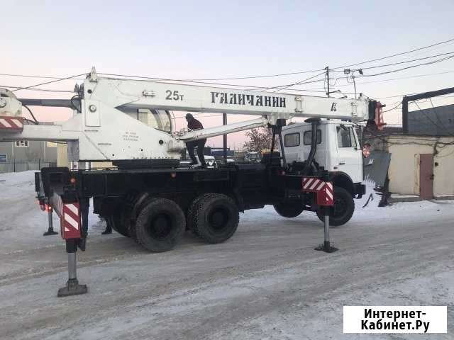 Аренда автокрана 25т. 28м стрела Уфа - изображение 1