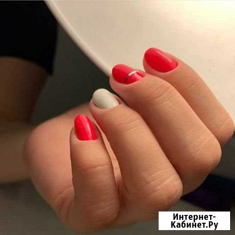 Маникюр гель-лаком нарашивание Балашиха - изображение 1