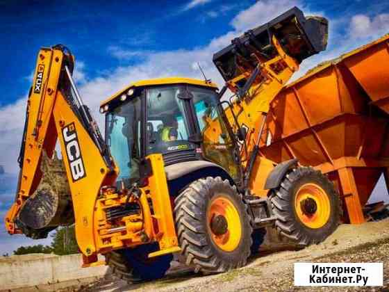 Аренда спецтехники экскаватор-погрузчик JCB 4CX Калининец