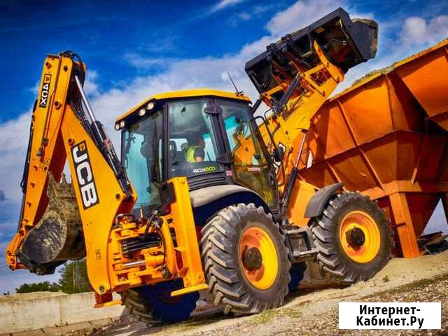 Аренда спецтехники экскаватор-погрузчик JCB 4CX Калининец - изображение 1