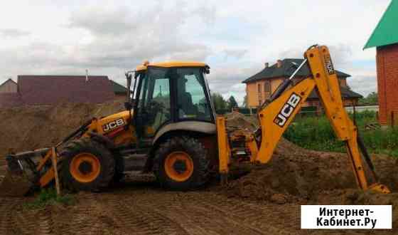 Экскаватор погрузчик JCB, гидромолот Новосибирск