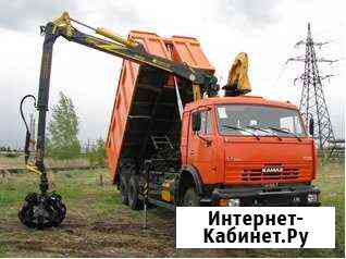 Вывоз строительного и прочего мусора.Грейфер Тверь
