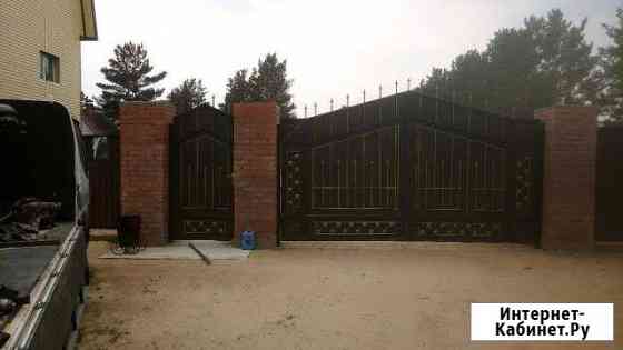 Усадебные ворота Улан-Удэ