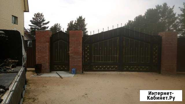 Усадебные ворота Улан-Удэ - изображение 1