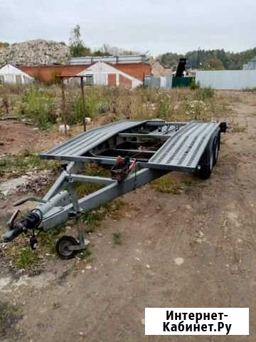 Аренда прицепа автовоза лафета Домодедово Видное - изображение 1