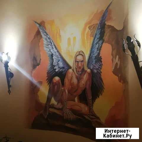 Художник, росписи стен,картины,обучение,декор стен Оренбург - изображение 1