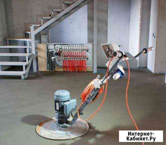 Полусухая механизированная стяжка пола за 1 день Белгород