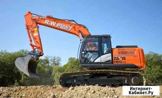 Аренда гусеничного экскаватора hitachi ZX 180 Москва