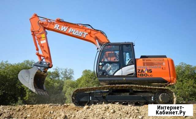 Аренда гусеничного экскаватора hitachi ZX 180 Москва - изображение 1
