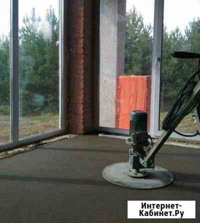 Полусухая стяжка пола Калининград