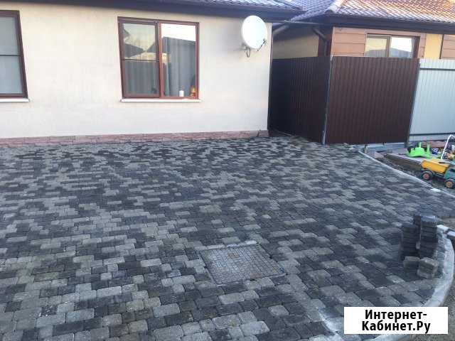 Укладка тротуарной плитки и брусчатки Краснодар - изображение 1