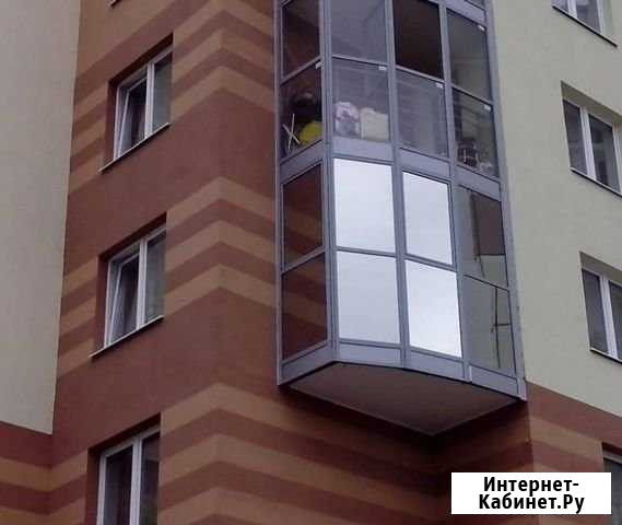 Тонировка- балконов,лоджий,фасадов зданий Тюмень - изображение 1