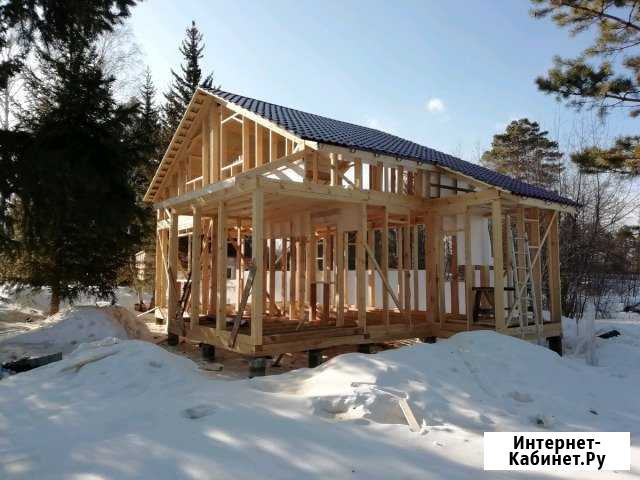 Малоэтажное, каркасное строительство Красноярск - изображение 1