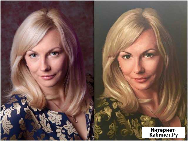 Портреты на холсте Нижнекамск - изображение 1