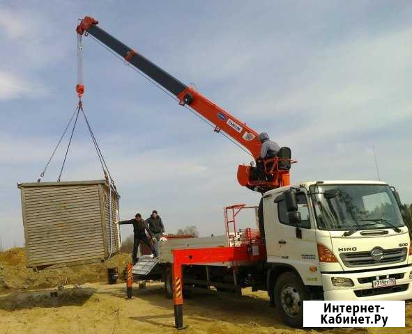 Кран-борт 10т, 5т, кранборт; автовышка 15-32м Пермь - изображение 1