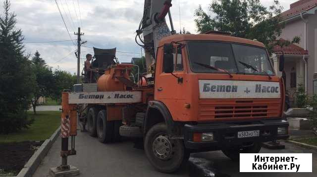 Собственник Аренда автобетононасоса+бетон с ндс Челябинск - изображение 1