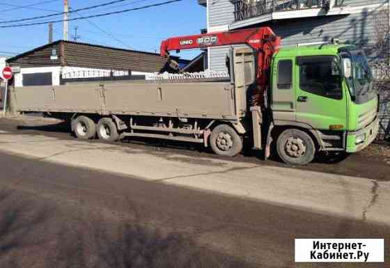 Услуги кран борт Иркутск