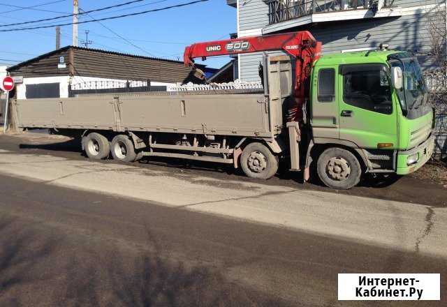 Услуги кран борт Иркутск - изображение 1