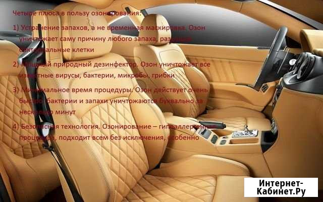 Озонирование салонов автомобилей, дезинфекция Екатеринбург - изображение 1