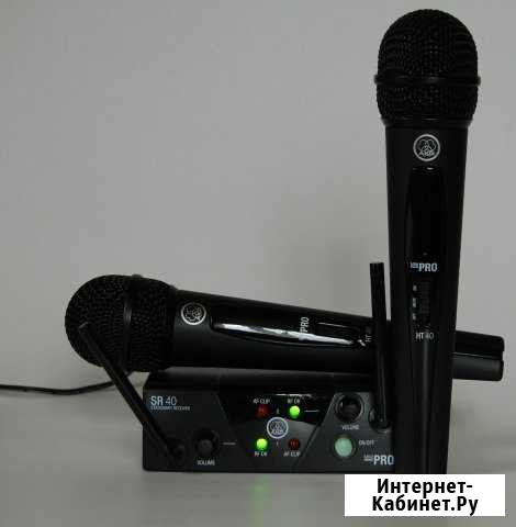 Радиомикрофоны AKG WMS40 Mini Vocal Set - аренда Казань - изображение 1