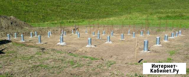 Фундамент на буронабивных сваях,бурение ям,ямобур Красноярск - изображение 1