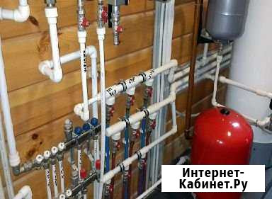 Отопление теплый пол водопровод Казань - изображение 1