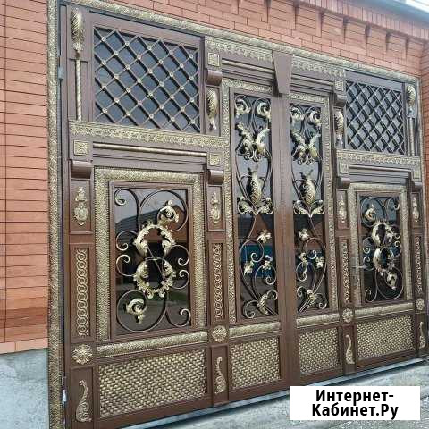 Кованые ворота Ойсхара - изображение 1