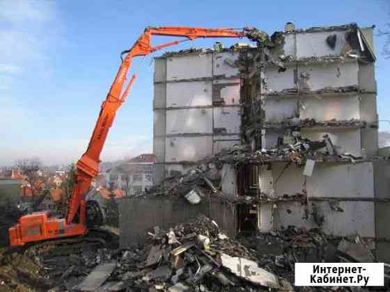 Снос зданий,вывоз и утилизация мусора на полигоне Симферополь