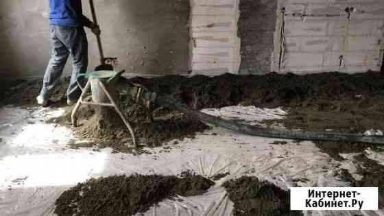 Полусухая стяжка пола Липецк