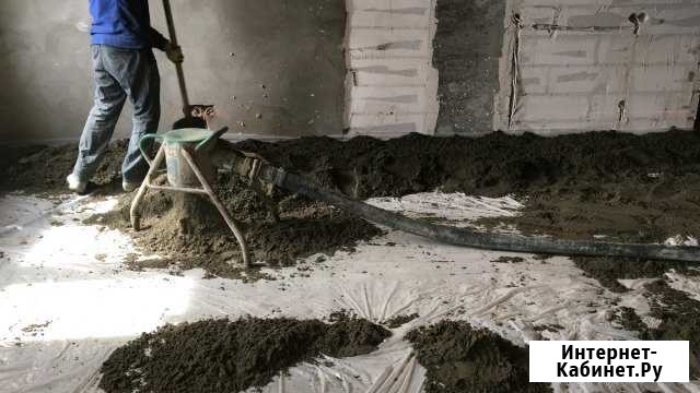 Полусухая стяжка пола Липецк - изображение 1