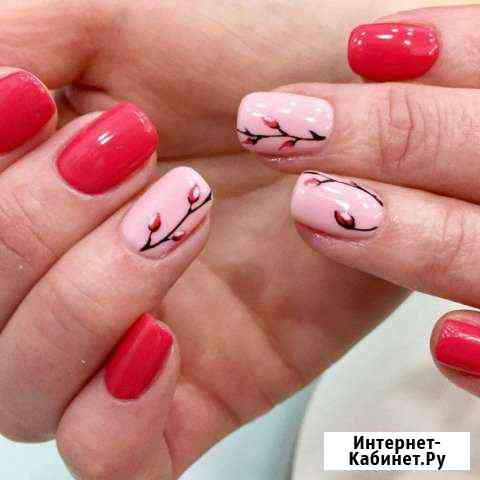 Маникюр,гель лак,наращивание,педикюр с выездом на Ижевск