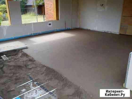 Полусухая стяжка пола Петрозаводск