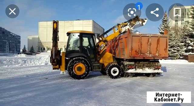 Услуги Погрузчика Эксковатора. Вывоз снега Кемерово - изображение 1