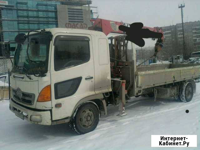 Аренда самопогрузчика 5тонн. Кран-манипулятор Челябинск - изображение 1