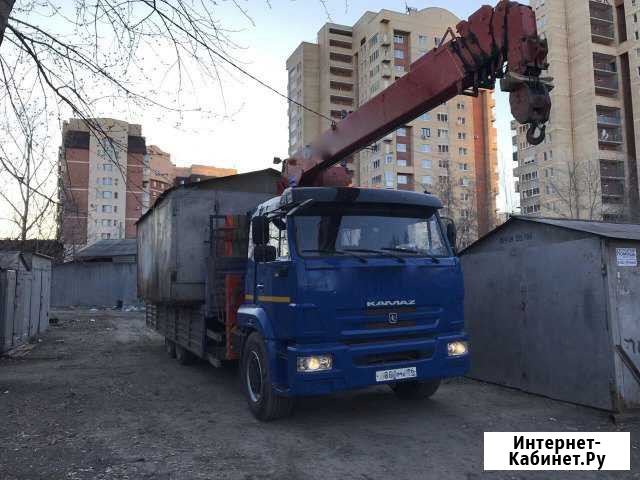 Услуги манипулятор,перевозка гаражей Екатеринбург - изображение 1