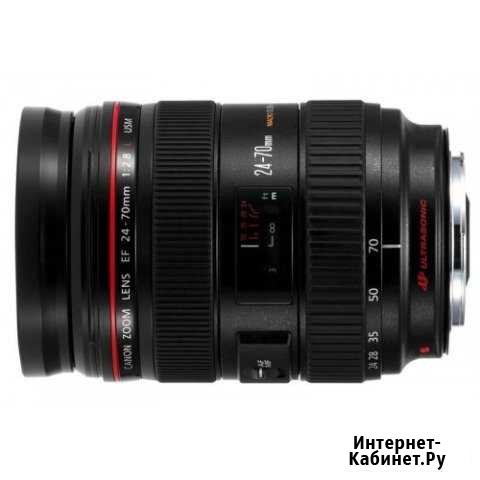 Объектив canon EF 24-70 mm f/2.8L USM Мурманск - изображение 1