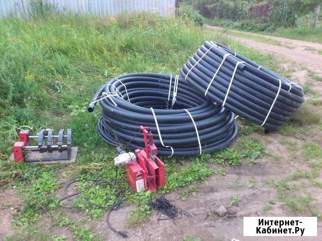 Сварка труб пнд до 250. Замена труб полива дачи Балаково - изображение 1