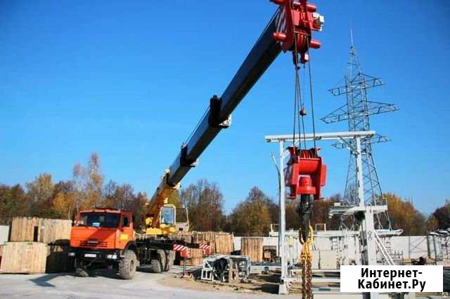 Автокран 20-50т тонн. Выезд в Районы М7 Чебоксары - изображение 1