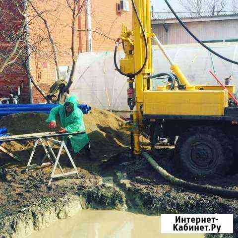Бурение скважин на воду. сваи Славянск-на-Кубани