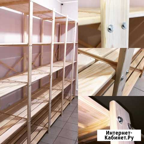 Установка стеллажей и витрин из дерева Саранск - изображение 1