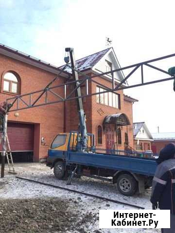 Компактный Кран-Борт манипулятор услуги Иркутск - изображение 1